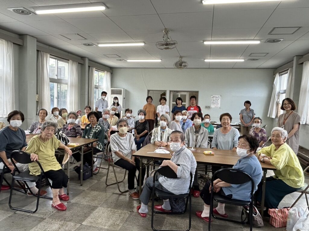 常滑市大野ふれあいサロンにて懐話ふだを実施しました。